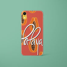 Load image into Gallery viewer, Papaya iPhone Case Orange Iphone case Yposters iPhone XR 
