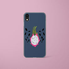 Load image into Gallery viewer, Navy Blue iPhone Case Dragon Fruit Iphone Case Yposters iPhone XR 
