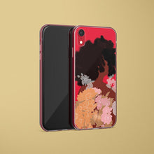 Load image into Gallery viewer, Red Flower Iphone Case &amp; Black Woman Art Iphone case Yposters iPhone XR 
