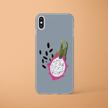 Load image into Gallery viewer, iPhone Case Dragon Fruit Grey Iphone Case Yposters iPhone XS Max 

