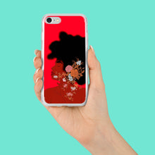 Load image into Gallery viewer, Red iPhone case Afro Woman Iphone case Yposters iPhone 7/8 
