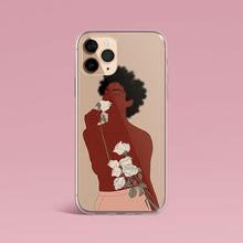 Load image into Gallery viewer, Black Girl iPhone case in gold Iphone case Yposters iPhone 11 Pro Max 
