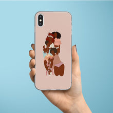 Load image into Gallery viewer, iPhone Case Black Woman Portrait Iphone case Yposters iPhone XS Max 

