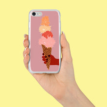 Load image into Gallery viewer, iPhone Case Ice Cream for Girl Iphone case Yposters iPhone 7/8 

