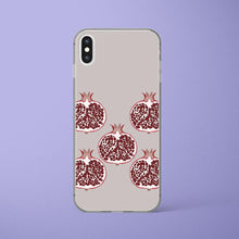 Load image into Gallery viewer, Grey iPhone Case 5 Pomegranate Iphone case Yposters iPhone XS Max 
