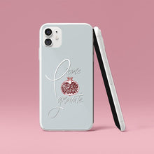 Load image into Gallery viewer, Grey iPhone Case Pomegranate Iphone case Yposters iPhone 11 
