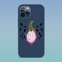 Load image into Gallery viewer, Navy Blue iPhone Case Dragon Fruit Iphone Case Yposters iPhone 12 Pro Max 
