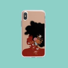 Load image into Gallery viewer, iPhone Case Gold Black Woman Art Iphone case Yposters iPhone X/XS 
