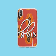 Load image into Gallery viewer, Papaya iPhone Case Orange Iphone case Yposters iPhone X/XS 
