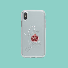 Load image into Gallery viewer, Grey iPhone Case Pomegranate Iphone case Yposters iPhone X/XS 
