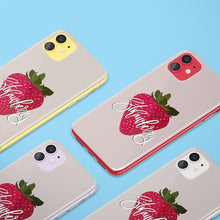 Load image into Gallery viewer, Strawberry Grey iPhone Case Iphone case Yposters 
