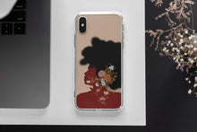 Load image into Gallery viewer, iPhone Case Gold Black Woman Art Iphone case Yposters 

