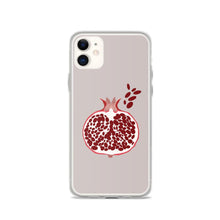 Load image into Gallery viewer, Grey iPhone Case Big Pomegranate Iphone case Yposters 
