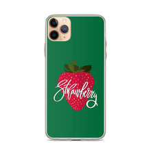 Load image into Gallery viewer, Green iPhone Case Strawberry print Iphone case Yposters 
