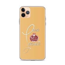 Load image into Gallery viewer, Yellow iPhone Case Pomegranate Iphone case Yposters 
