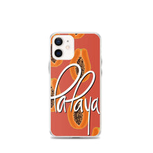 Load image into Gallery viewer, Papaya iPhone Case Orange Iphone case Yposters iPhone 12 mini 
