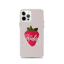 Load image into Gallery viewer, Strawberry Grey iPhone Case Iphone case Yposters iPhone 12 Pro 
