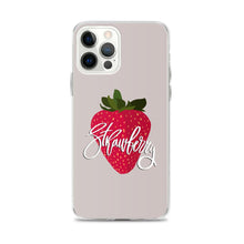 Load image into Gallery viewer, Strawberry Grey iPhone Case Iphone case Yposters iPhone 12 Pro Max 
