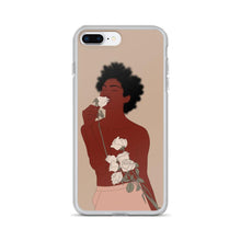 Load image into Gallery viewer, Black Girl iPhone case in gold Iphone case Yposters iPhone 7 Plus/8 Plus 
