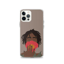 Load image into Gallery viewer, Black Girl Print Brown iPhone Case Iphone case Yposters iPhone 12 Pro 

