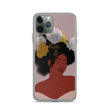 Load image into Gallery viewer, Pink Black Woman Art iPhone Case Iphone case Yposters 

