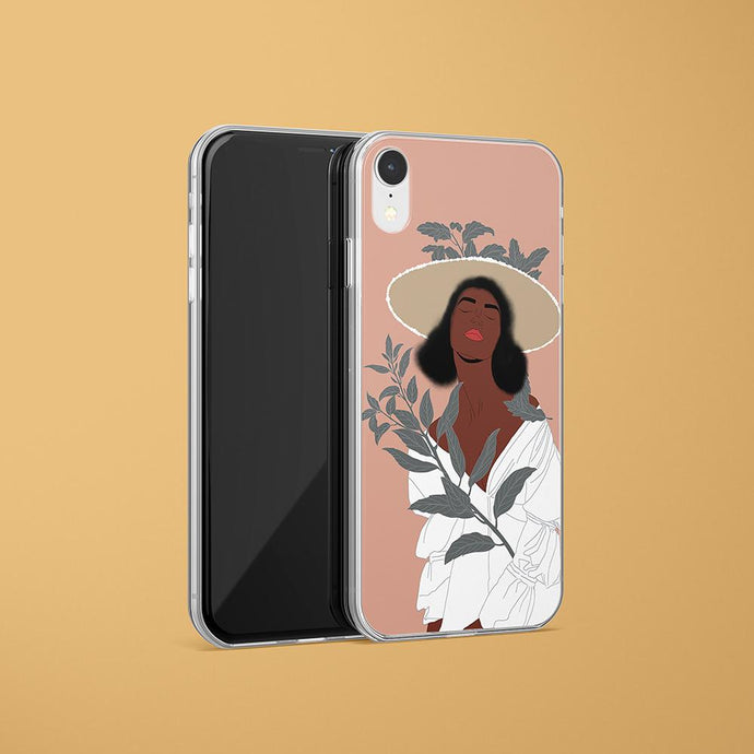 Original Black Woman Art iPhone Case Iphone case Yposters iPhone XR 
