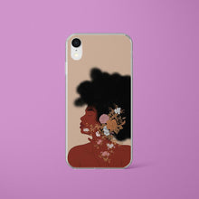 Load image into Gallery viewer, iPhone Case Gold Black Woman Art Iphone case Yposters iPhone XR 
