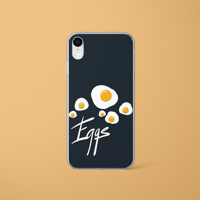 Black iPhone Case Eggs Yposters iPhone XR 