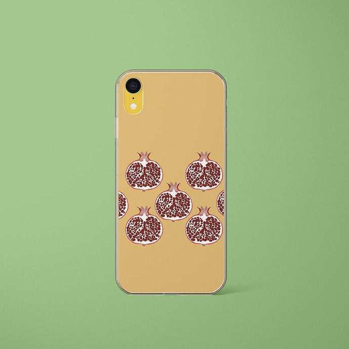 Five Pomegranate iPhone Case Iphone case Yposters iPhone XR 