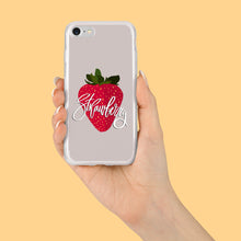 Load image into Gallery viewer, Strawberry Grey iPhone Case Iphone case Yposters iPhone 7/8 
