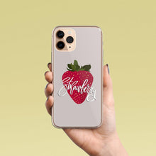 Load image into Gallery viewer, Strawberry Grey iPhone Case Iphone case Yposters iPhone 11 Pro 
