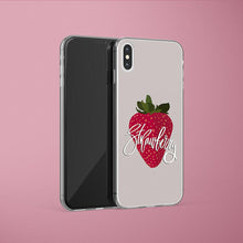 Load image into Gallery viewer, Strawberry Grey iPhone Case Iphone case Yposters iPhone XS Max 
