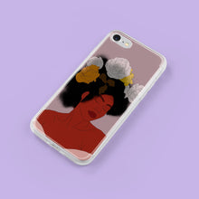 Load image into Gallery viewer, Pink Black Woman Art iPhone Case Iphone case Yposters iPhone 7/8 
