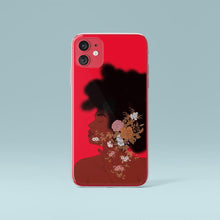 Load image into Gallery viewer, Red iPhone case Afro Woman Iphone case Yposters iPhone 11 
