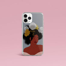 Load image into Gallery viewer, Grey iPhone Case Black Woman Art Iphone case Yposters iPhone 11 Pro 
