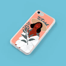Load image into Gallery viewer, Original Black Woman Art iPhone Case Iphone case Yposters iPhone 7/8 
