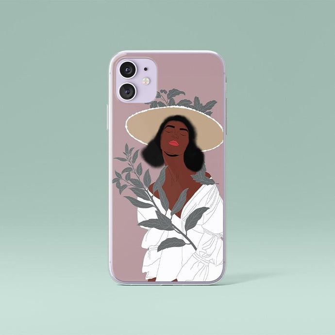 Pink iPhone case foe Black Woman Iphone case Yposters iPhone 11 