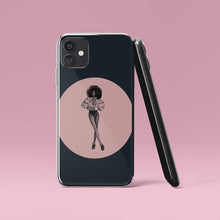 Load image into Gallery viewer, iPhone Case Fashion Black Woman Iphone case Yposters iPhone 11 
