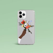 Load image into Gallery viewer, Flower iPhone Case in Grey Iphone case Yposters iPhone 11 Pro 
