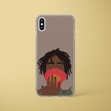 Carica l&#39;immagine nel visualizzatore di Gallery, Black Girl Print Brown iPhone Case Iphone case Yposters iPhone XS Max 
