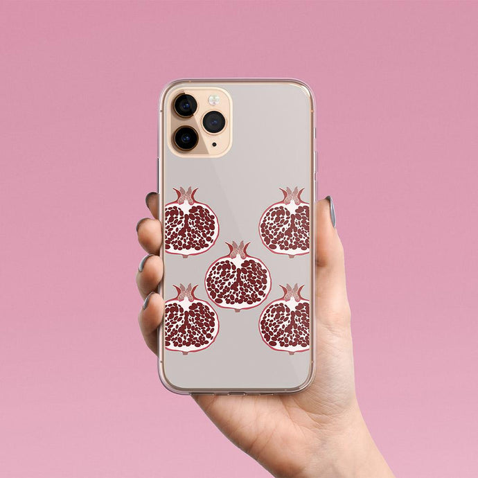 Grey iPhone Case 5 Pomegranate Iphone case Yposters iPhone 11 Pro 