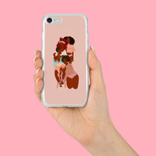 Load image into Gallery viewer, iPhone Case Black Woman Portrait Iphone case Yposters iPhone 7/8 

