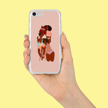 Load image into Gallery viewer, iPhone Case Black Woman Portrait Iphone case Yposters iPhone SE 
