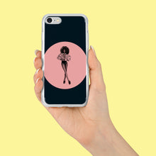 Load image into Gallery viewer, iPhone Case Fashion Black Woman Iphone case Yposters iPhone 7/8 
