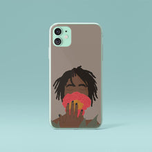 Carica l&#39;immagine nel visualizzatore di Gallery, Black Girl Print Brown iPhone Case Iphone case Yposters iPhone 11 
