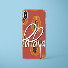 Load image into Gallery viewer, Papaya iPhone Case Orange Iphone case Yposters iPhone XS Max 
