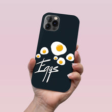 Load image into Gallery viewer, Black iPhone Case Eggs Yposters iPhone 12 Pro 
