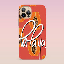 Load image into Gallery viewer, Papaya iPhone Case Orange Iphone case Yposters iPhone 12 Pro 
