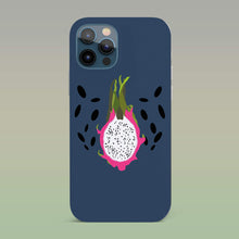 Load image into Gallery viewer, Navy Blue iPhone Case Dragon Fruit Iphone Case Yposters iPhone 12 Pro 
