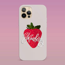 Load image into Gallery viewer, Strawberry Grey iPhone Case Iphone case Yposters iPhone 12 Pro 
